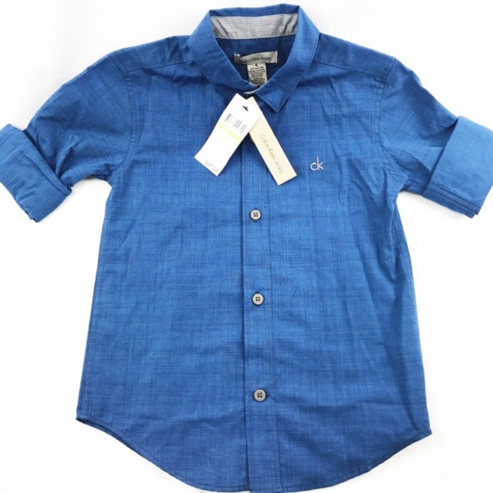 NWT Calvin Klein Toddler size 4 Button Up - Picture 1 of 7